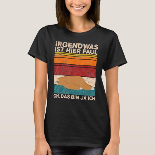 Er is hier iets mis met koffie. t-shirt (Voorkant)