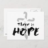 Er is hoop briefkaart (Voorkant / Achterkant)