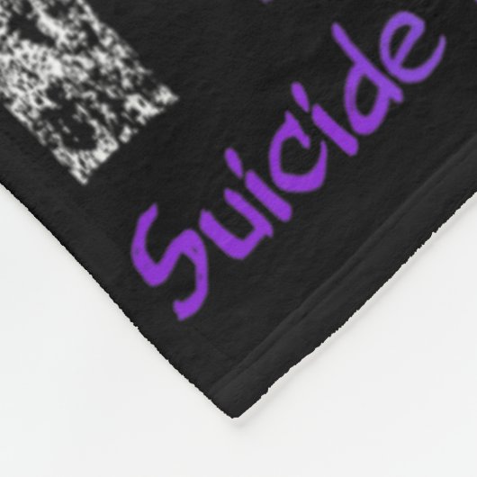 Er is hoop dat American Flag Suicide Prevention Aw Fleece Deken (Hoek)