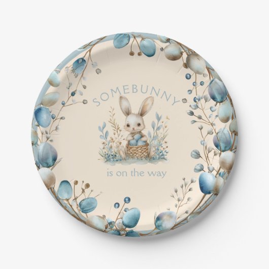 Er is iemand onderweg papieren bordje (Voorkant)