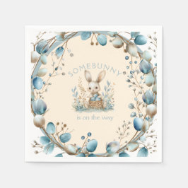 Er is iemand onderweg servet