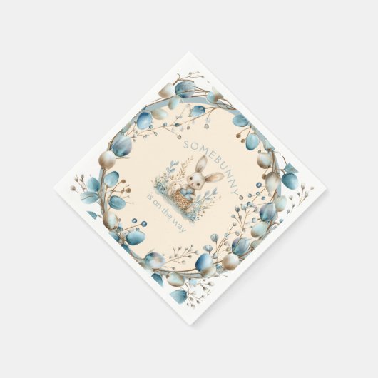 Er is iemand onderweg servet (Hoek)