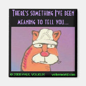 Er is iets... $ 3,00 magneet (Voorkant)