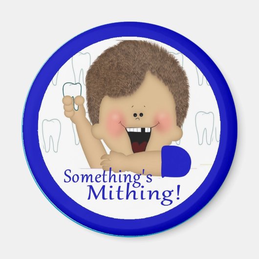 Er is iets aan de hand, jongen magneet (Voorkant)