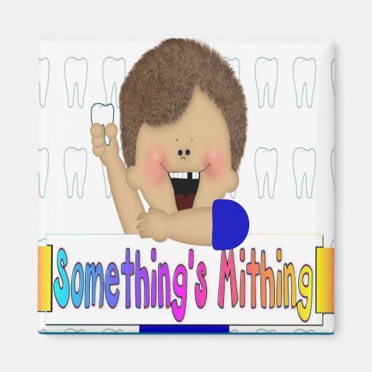 Er is iets aan de hand magneet (Voorkant)