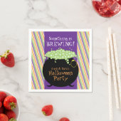 Er is iets aan het brouwen, gepersonaliseerd Hallo Servetten (Insitu)