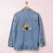 Er is iets aan het brouwen van een jeans denim jacket (Hangar)