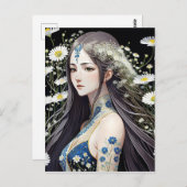 Er is iets etherisch en mooi aan een briefkaart (Voorkant / Achterkant)