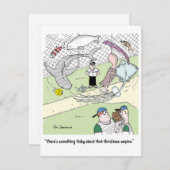 Er is iets Fishy. Feestdagenkaart (Voorkant / Achterkant)