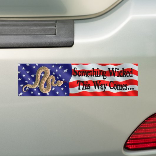 Er is iets misgegaan. bumpersticker (Op auto)