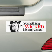 Er is iets misgegaan op deze manier - Anti-Hillary Bumpersticker (Op auto)