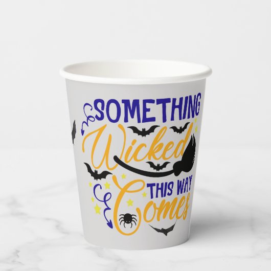 Er is iets misgegaan op deze manier: Halloween Papieren Bekers (Achterkant)