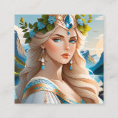 Er is iets speciaals en uniek aan Scandi Vierkante Visitekaartje (Voorkant)