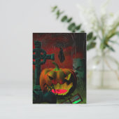 Er is iets spooky op deze manier briefkaart (Staand voorkant)