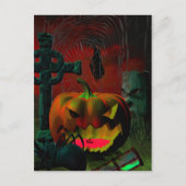 Er is iets spooky op deze manier briefkaart (Voorkant)