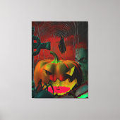 Er is iets spooky op deze manier canvas afdruk (Voorkant)