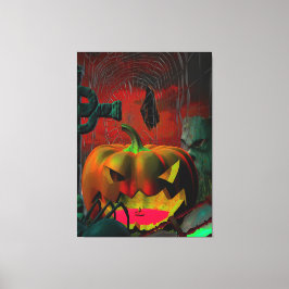 Er is iets spooky op deze manier canvas afdruk