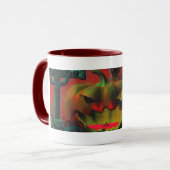 Er is iets spooky op deze manier mok (Voorkant links)