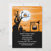 Er is iets van de Brewing Halloween Party Invitati Kaart (Voorkant)