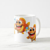 Er is iets vreemds aan de hand koffiemok (Voorkant rechts)
