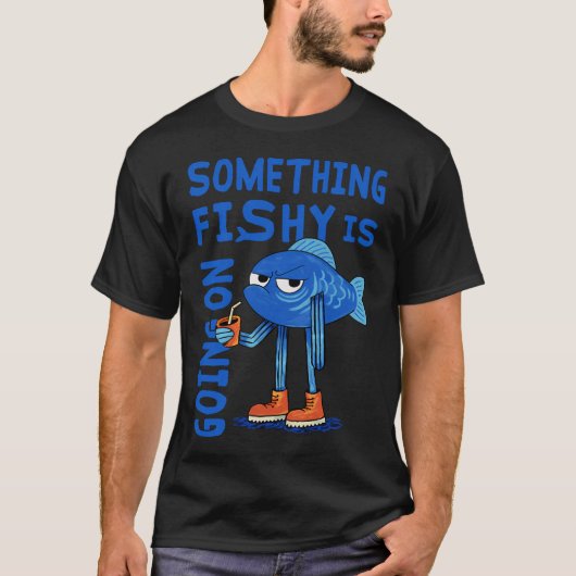 Er is iets vreemds aan de hand t-shirt (Voorkant)