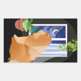 ER IS IETS WAAR DE stickers VAN DE Rechthoek VAN D