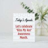 Er is iets waar u op moet letten (2) briefkaart (Staand voorkant)