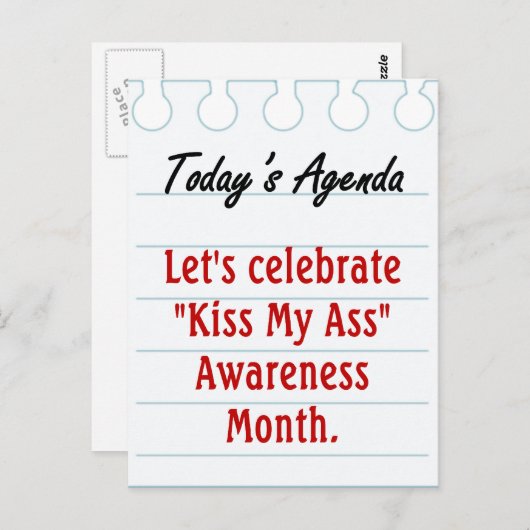 Er is iets waar u op moet letten (2) briefkaart (Voorkant / Achterkant)