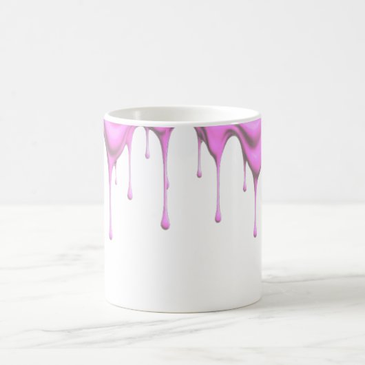 Er is ijs aan de muur. koffiemok (Center)