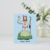 Er is Jezus. Briefkaart (Staand voorkant)