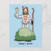 Er is Jezus. Briefkaart (Voorkant)