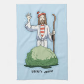 Er is Jezus. Theedoek (Verticaal)