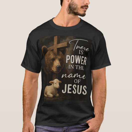 Er is kracht in de Naam van het Shirt (Voorkant)