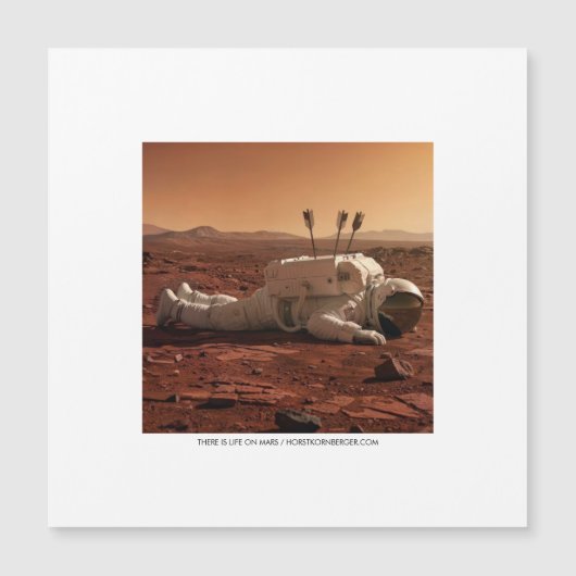 ER IS LEVEN OP MARS  (Voorkant)