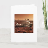 ER IS LEVEN OP MARS  KAART (Voorkant)
