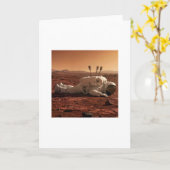 ER IS LEVEN OP MARS  KAART (Gele Bloem)