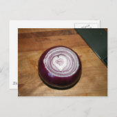 Er is liefde in uien briefkaart (Voorkant / Achterkant)