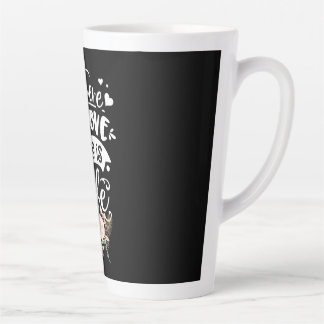 Er is liefde voor leven latte mok