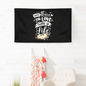 Er is liefde voor leven spandoek (Insitu)