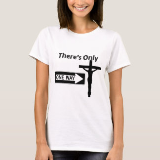 Er is maar één manier - Jezus T-shirt