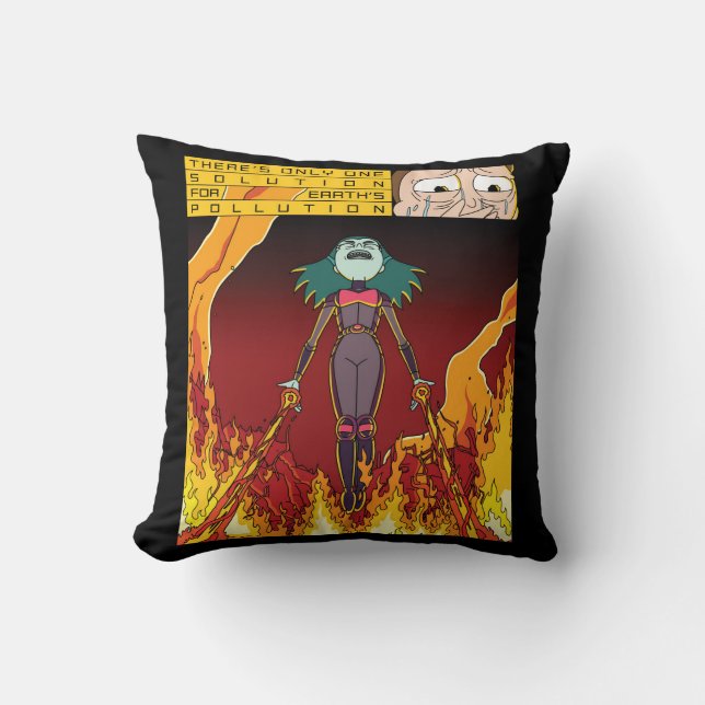 Er is maar één oplossing voor de vervuiling van de kussen (Voorkant)