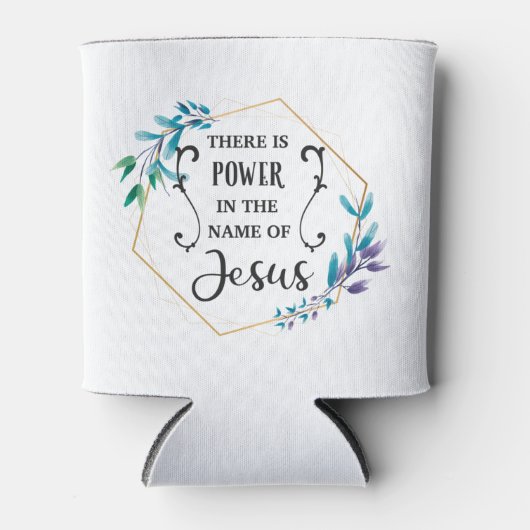 Er is macht in de naam Jezus Blikjeskoeler (Voorkant)