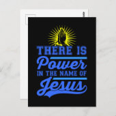 Er is macht in de naam Jezus Briefkaart (Voorkant / Achterkant)