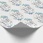 Er is macht in de naam Jezus Cadeaupapier (Hoek)