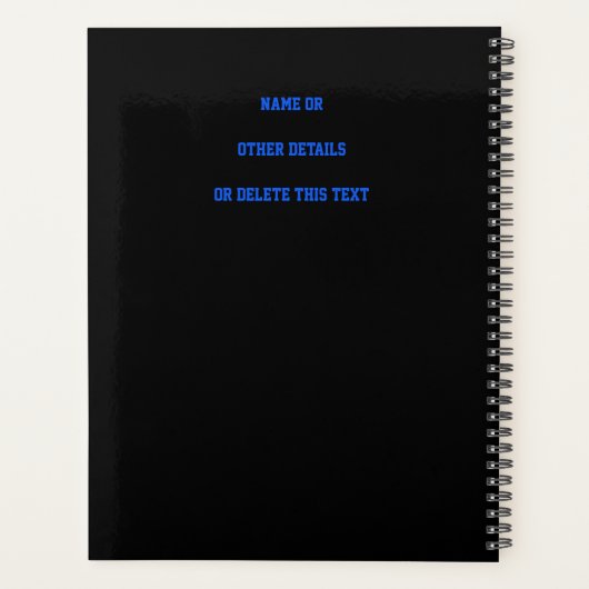 Er is macht in de naam Jezus Planner (Achterkant)