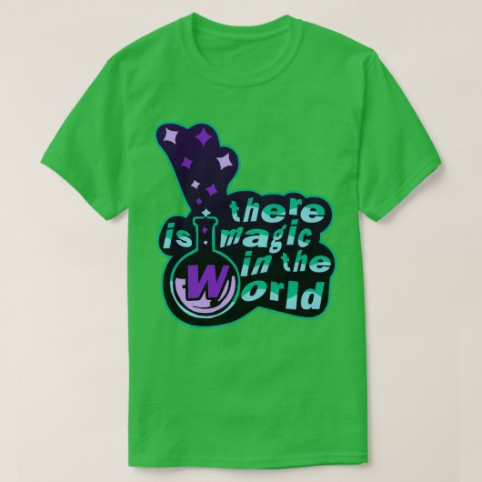 er is magie in de wereld t-shirt (Design voorkant)