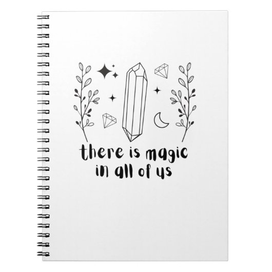 Er is magisch in ons allemaal notitieboek (Voorkant)