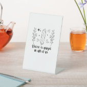 Er is magisch in ons allemaal reclamebord met voetstuk (Insitu)