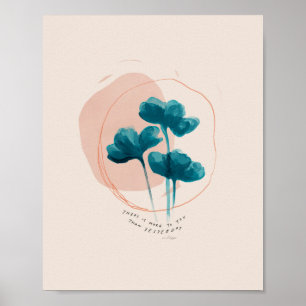 "Er is meer voor je dan gisteren." Poster