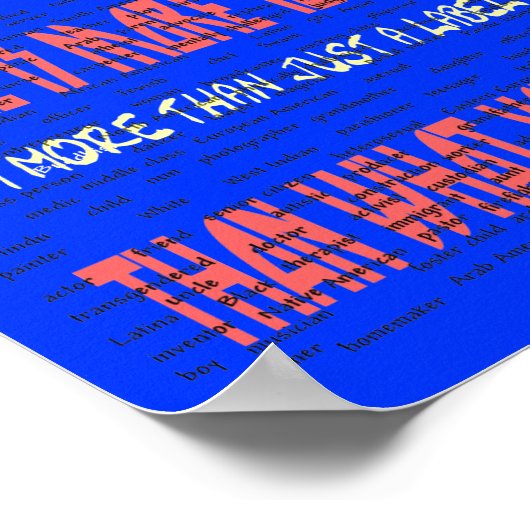 Er is meer voor mij Poster (Hoek)